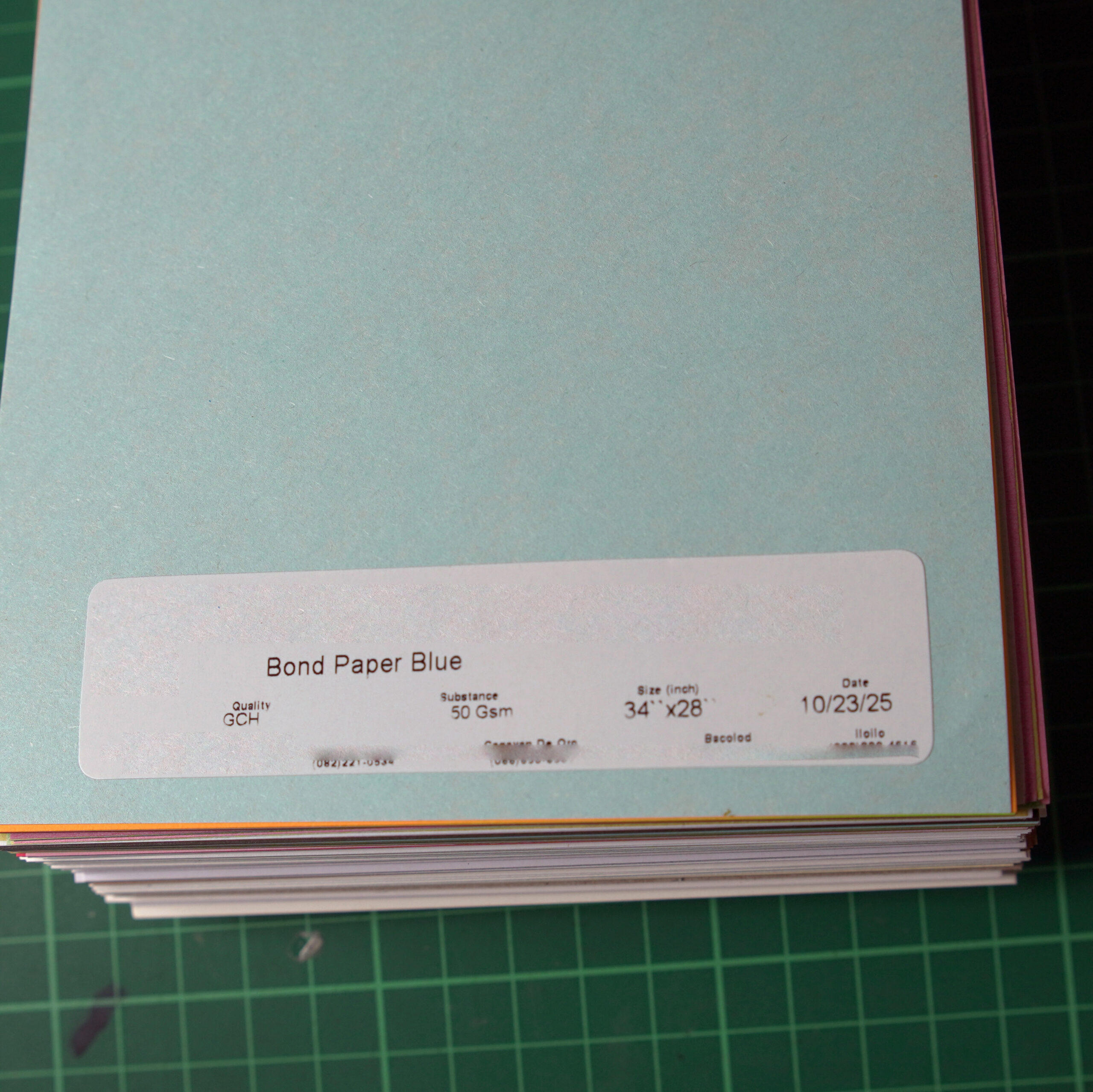Bond Paper Blue - GCH Series 50gsm