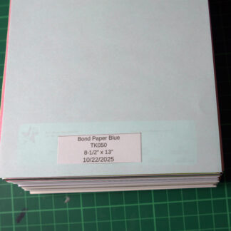 Bond Paper Blue - TK Series 50gsm