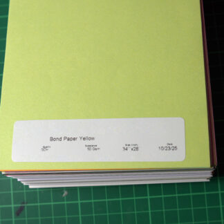Bond Paper Yellow - GCH Series 50gsm