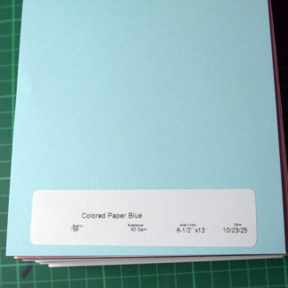 Colored Paper Blue - TSB Series 80gsm
