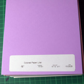 Colored Paper Lilac - TSB Series 80gsm