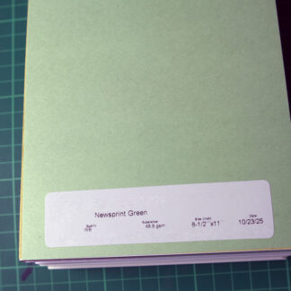 Newsprint Green - WB Series 48.8gsm