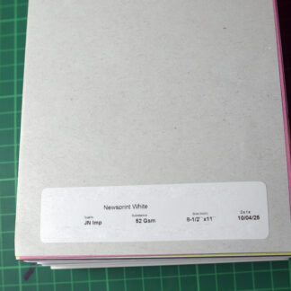 Newsprint White - JN Series 52gsm